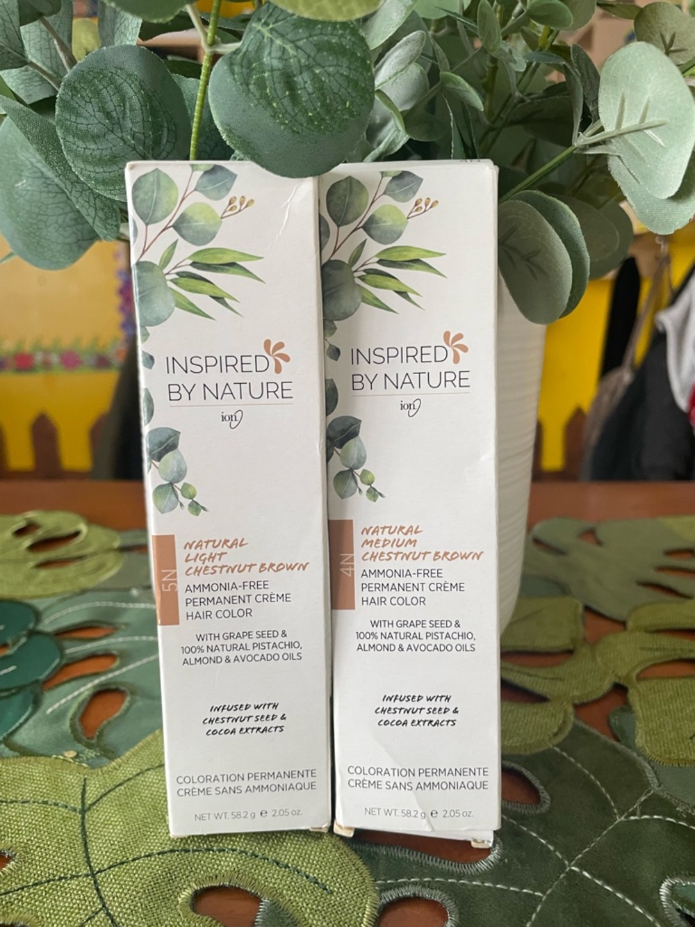 Ammonia-Free Permanent Creme Hair Color — Chestnut Brown